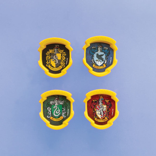 Harry Potter Hogwarts Houses Cupcake Ring Toppers - Set of 12