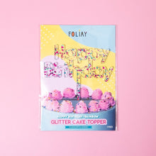 Load image into Gallery viewer, Rainbow Happy Birthday Cake Topper