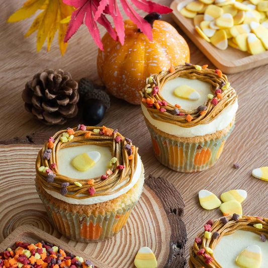 Candy Corn Edible Cake Decoration