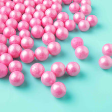 Load image into Gallery viewer, Pink Shimmer Sugar Pearls (9mm)