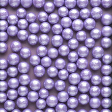Load image into Gallery viewer, Lavender Shimmer Sugar Pearls (9mm)