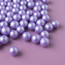 Load image into Gallery viewer, Lavender Shimmer Sugar Pearls (9mm)