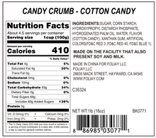 Load image into Gallery viewer, Cotton Candy Crumb Topping