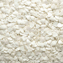 Load image into Gallery viewer, White Pearl Hearts Quin Sprinkles