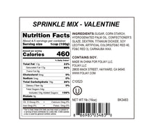 Load image into Gallery viewer, Valentine Jimmies Mix