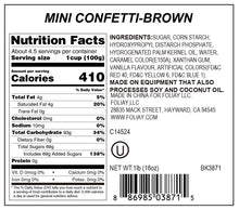 Load image into Gallery viewer, Brown Quin Sprinkles