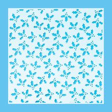 Load image into Gallery viewer, 6" x 6" Holly Jolly Cookie Stencil