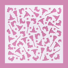Load image into Gallery viewer, 5.9" x 5.9" Witch Party Cookie Stencil