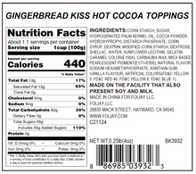 Load image into Gallery viewer, Gingerbread Kisses Hot Cocoa Toppings