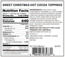 Load image into Gallery viewer, Sweet Christmas Hot Cocoa Toppings