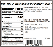 Load image into Gallery viewer, Pink & White Crushed Peppermint Crumb Topping