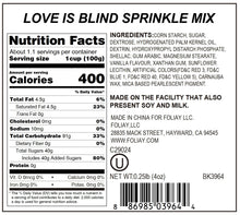 Load image into Gallery viewer, Love Is Blind Sprinkle Mix
