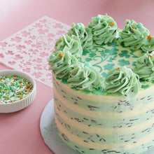 Load image into Gallery viewer, 5.9" x 5.9" Shamrocks Cookie Stencil