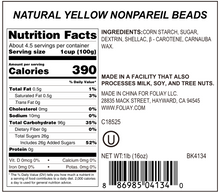 Load image into Gallery viewer, Natural Yellow Nonpareils