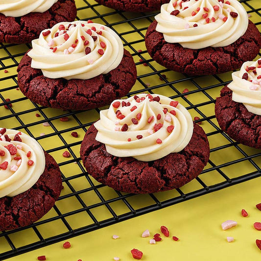 Red Velvet Crumb Topping