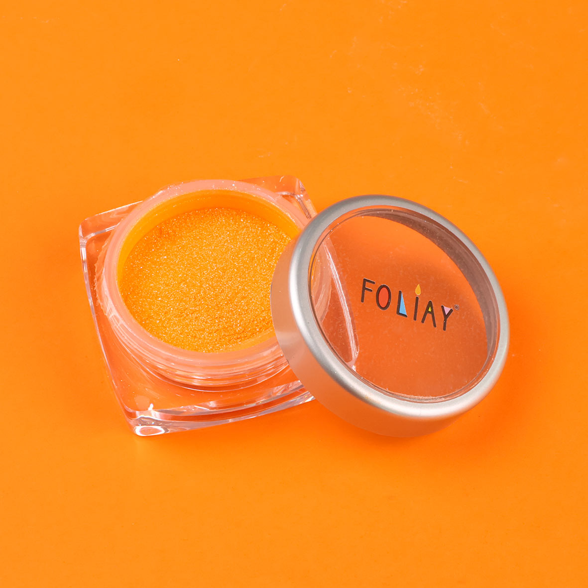 Orange Edible Glitter