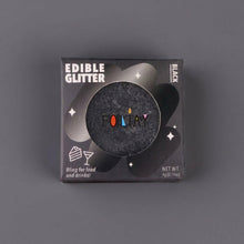 Load image into Gallery viewer, Black Edible Glitter