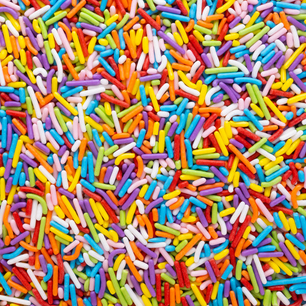 Rainbow Jimmies Sprinkles Bulk
