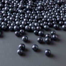 Load image into Gallery viewer, Black Shimmer Sugar Pearls