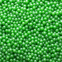 Load image into Gallery viewer, Green Shimmer Sugar Pearls