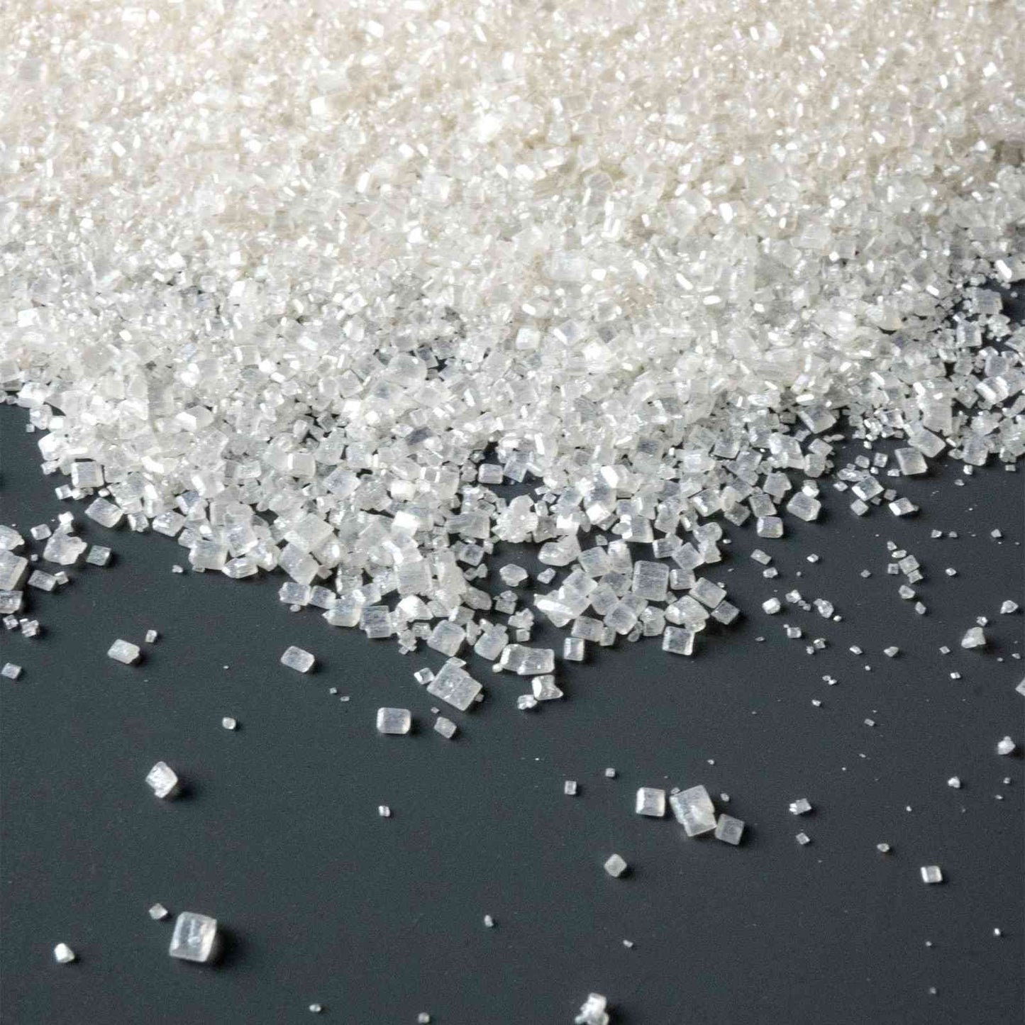 White Sparkling Sanding Sugar Sprinkles
