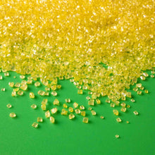 Load image into Gallery viewer, Yellow Sparkling Sanding Sugar Sprinkles