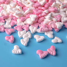 Load image into Gallery viewer, Pink Baby Feet Candy Sprinkles