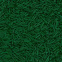Load image into Gallery viewer, Dark Green Jimmies Sprinkles