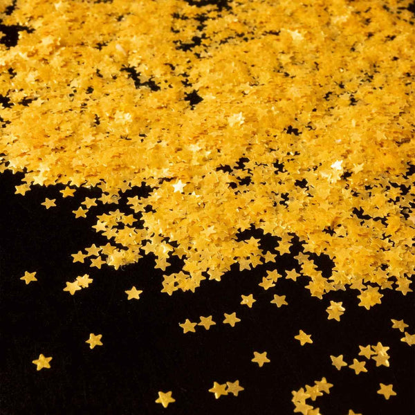Glitter Gold Star