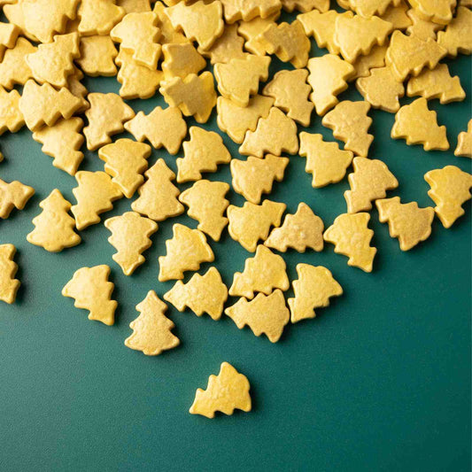 Gold Christmas Tree Candy Sprinkles