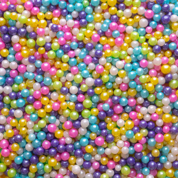 Rainbow Sugar Pearls