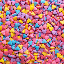Load image into Gallery viewer, Rainbow Heart Candy Sprinkles