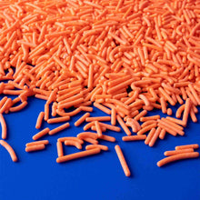 Load image into Gallery viewer, Orange Jimmies Sprinkles