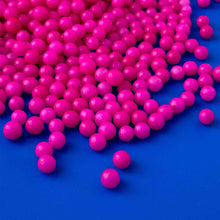 Load image into Gallery viewer, Neon Hot Pink Glow In The Dark Sugar Pearls