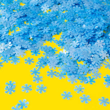 Load image into Gallery viewer, Glitter Blue Snowflake