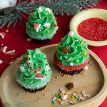 Load image into Gallery viewer, Christmas Hat Edible Cake Decoration
