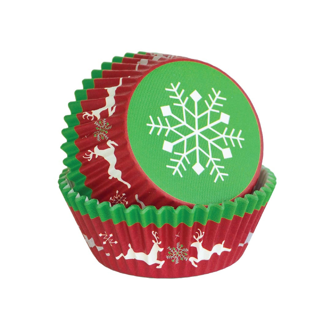 Christmas Holiday Standard Cupcake Liners - 25 Count