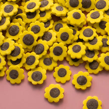 Load image into Gallery viewer, Sunflower Edible Cake Decoration