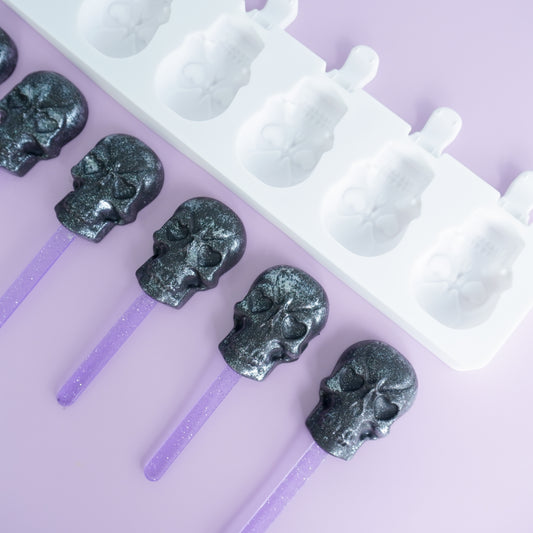 Skull Cakesicle Silicone Mold