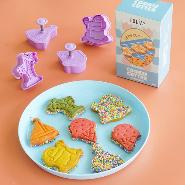 Summer Days Cookies Cutters - Set of 4