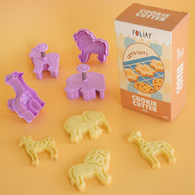 Load image into Gallery viewer, Zoo Cookie Cutters - Set of 4