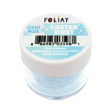 Load image into Gallery viewer, Light Blue Glitter Paint Powder