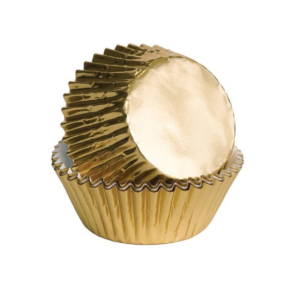 Gold Foil Standard Cupcake Liners - 25 Count