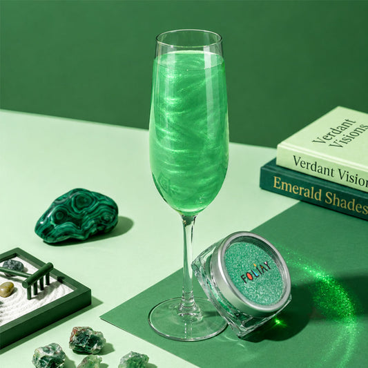 Green Edible Glitter
