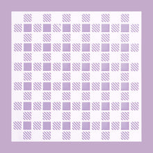 Load image into Gallery viewer, 5.9" x 5.9" Squares Cookie Stencil