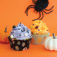 Load image into Gallery viewer, Fall Pumpkin Standard Cupcake Liners - 25 Count
