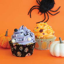 Load image into Gallery viewer, Fall Pumpkin Standard Cupcake Liners - 25 Count