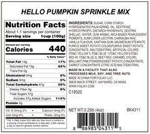 Load image into Gallery viewer, Hello Pumpkin Sprinkle Mix