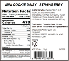Load image into Gallery viewer, Daisy Flower Strawberry Cookie Bites