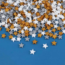 Load image into Gallery viewer, Multi Metallic Stars Quin Sprinkles